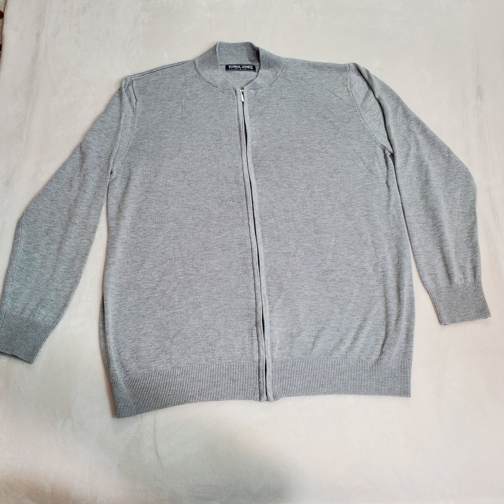 Paul Jones Sweater. Mens‎ Large. Gray  Color. Long Sleeve.   Sku #30